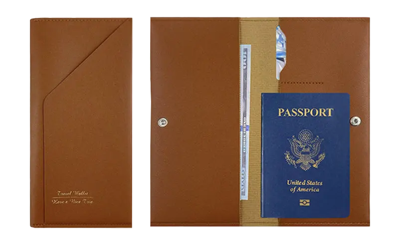 PU Leather-passport holder